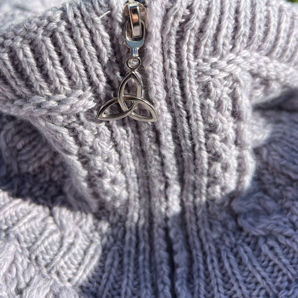 NWT Aran Crafts 100% Merino Wool Sweater - Picture 3 of 4
